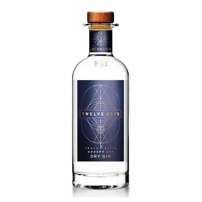 Twelve Keys London Dry Gin 70cl