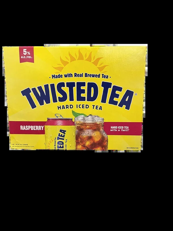 Twisted Tea Raspberry Hard Iced Tea 12 Pack Cans