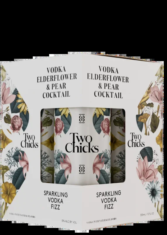 TWO CHICKS VODKA FIZZ