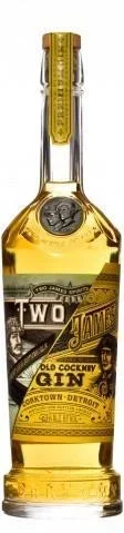 Two James Barrel Reserve Old Cockney Gin 750ml
