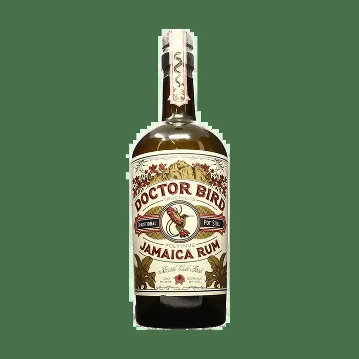 Two James Doctor Bird Jamaica Rum