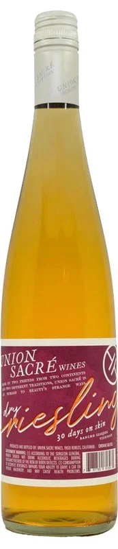 Union Sacre Orange Dry Riesling 2023 750ml
