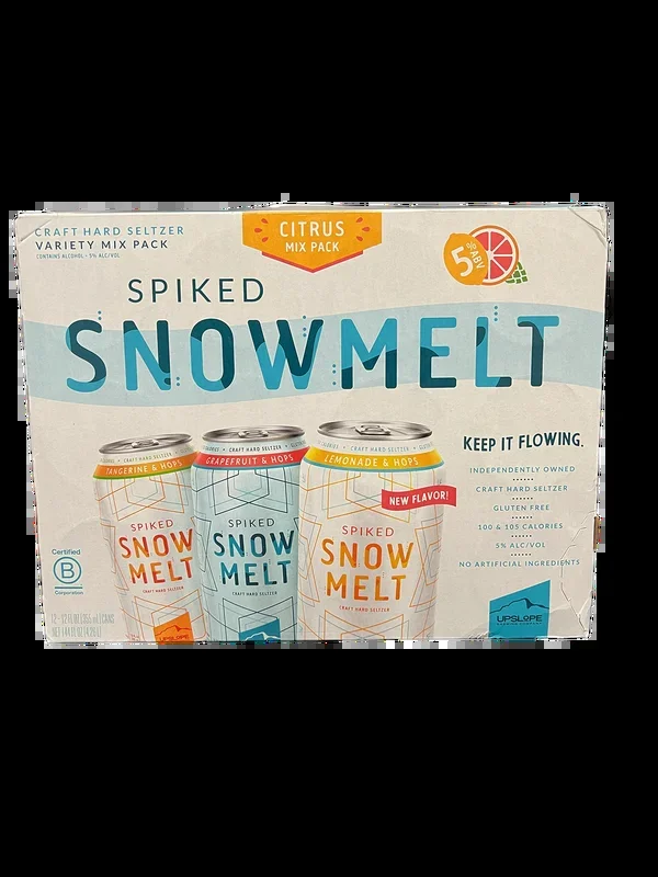 Upslope Snowmelt Citrus Variety 12 Pack Cans