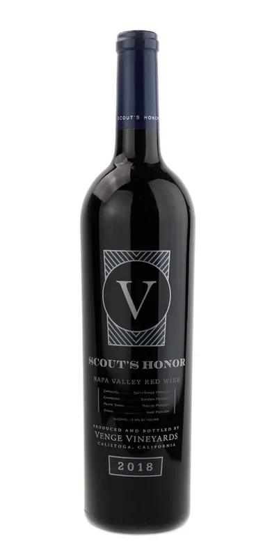 Venge Scouts Honor Napa Valley Red Wine 2018 750 ml