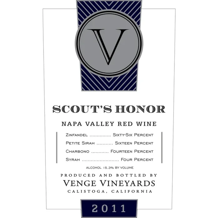 Venge Vineyards Scout’s Honor Napa Valley Red Blend 750ml