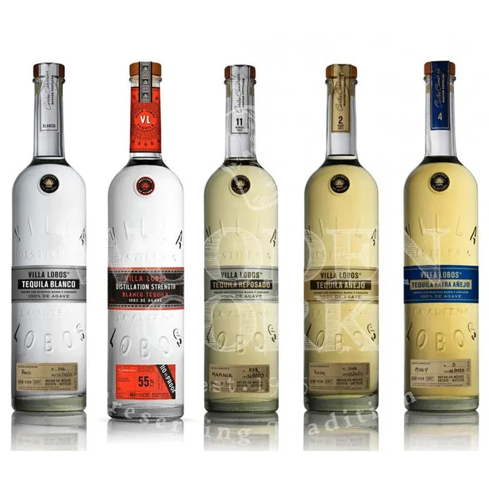 Villa Lobos Blanco, Blanco 55 Overproof, Reposado, Anejo & Extra Anejo Tequila Collection