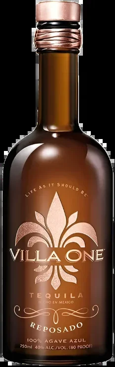VILLA ONE TEQUILA REPOSADO 750ML