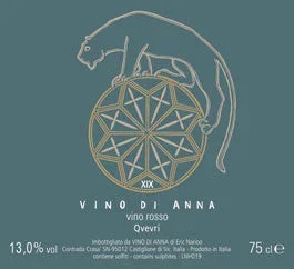 Vino di Anna Qvervi Rosso – 2017 (750ml)