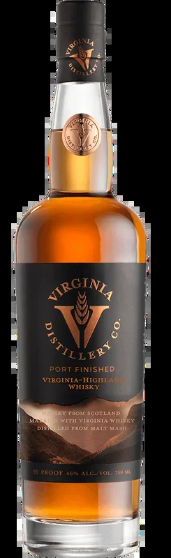 Virginia Distillery Co Port Cask Finished Whisky 750ml