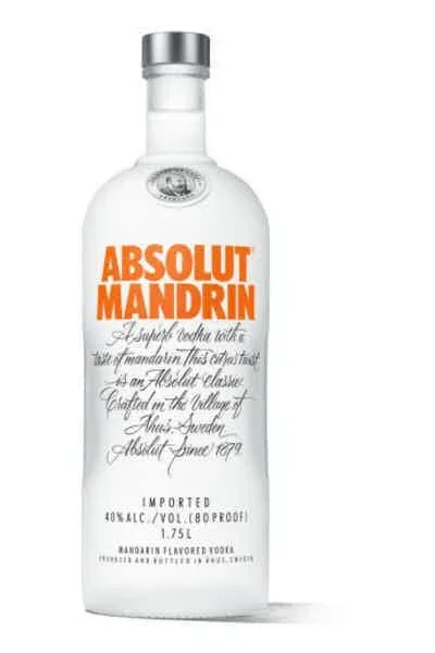 Vodka Absolut 1.75L Mandarin