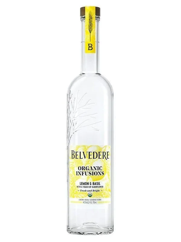 Vodka Belvedere 750ml Lemon Basil