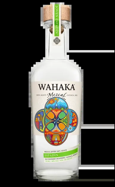 WAHAKA MEZCAL JOVEN ESPADIN 750ML