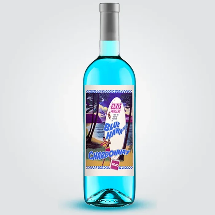 WCS – Elvis Presley Blue Hawaii White Wine with natural color