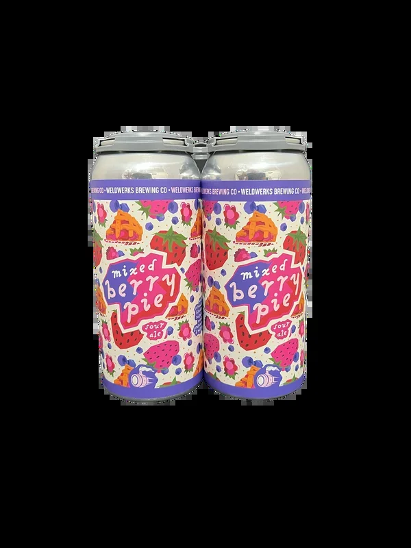 Weldwerks Mixed Berry Pie Sour 4 Pack Cans