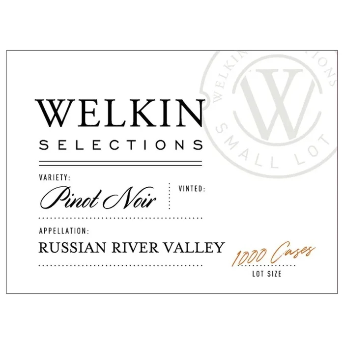 Welkin Selections Pinot Noir