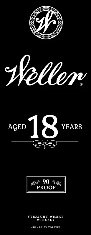 Weller 18 Year Straight Wheat Whiskey