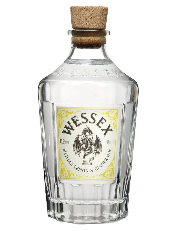 Wessex Distillery Sicilian Lemon & Ginger Gin, 70 cl