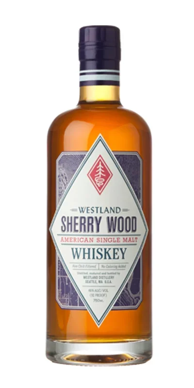 WESTLAND WHISKEY SINGLE MALT SHERRY WOOD WASHINGTON 92PF 750ML