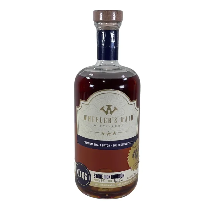 Wheeler’s Raid Honey Cask Finish Store Pick Bourbon Whiskey 750ml