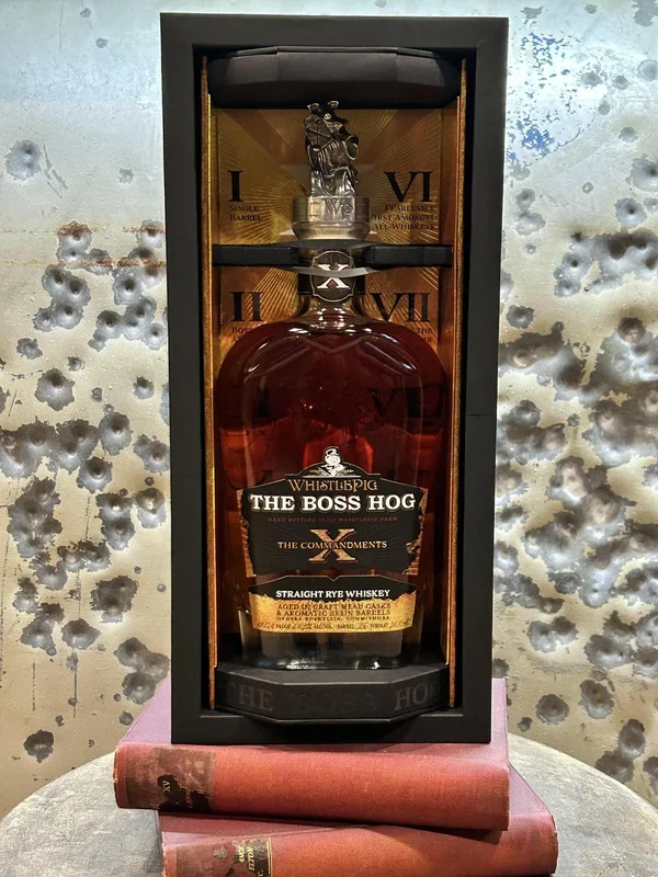 Whiskey Rye Whistle Pig The Boss Hog The X Commandments