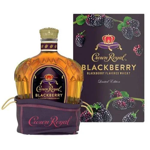 Whisky Canadian Crown Royal 750ml Blackberry