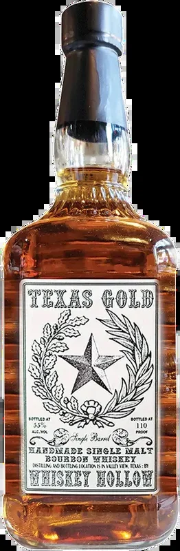 Whisky Hollow Distillery ‘Texas Gold’ Single Malt Bourbon Whiskey