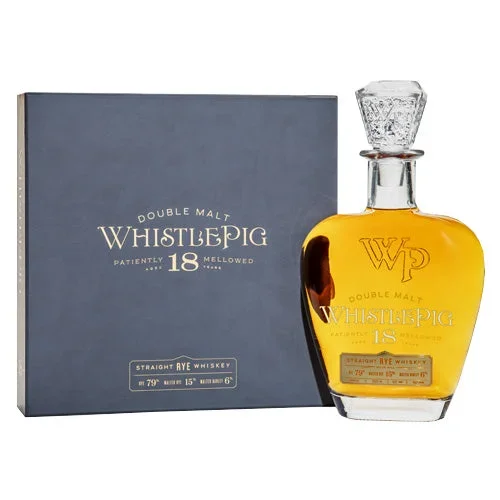 WhistlePig 18yr Double Malt Rye Whiskey