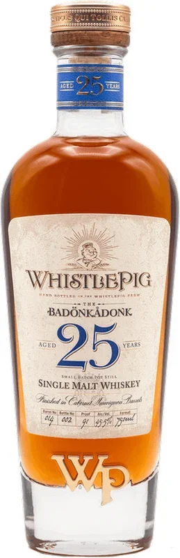 Whistlepig The Badonkadonk 25 Year Old Single Malt Whiskey 750ml