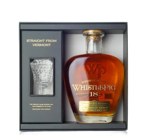 WHISTLEPIG WHISKEY RYE DOUBLE MALT VERMONT 18YR 750ML