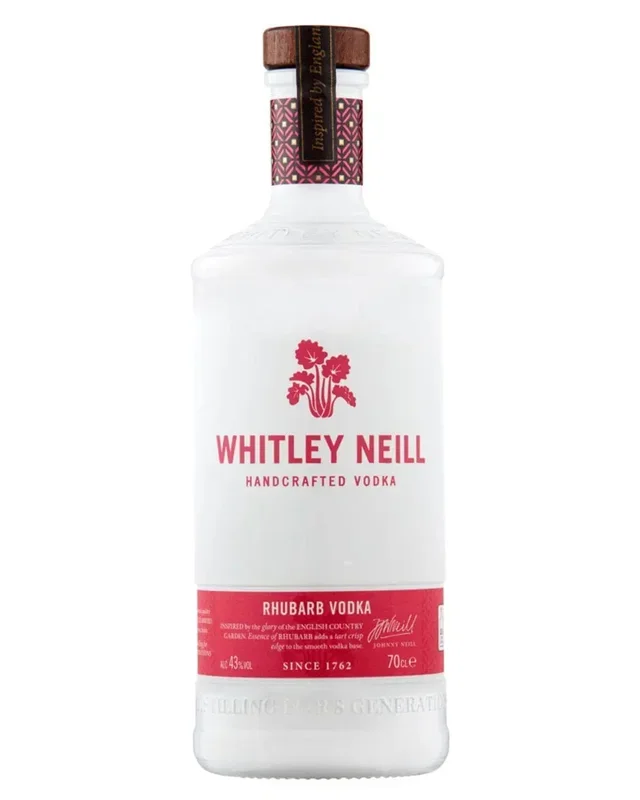 Whitley Neill Rhubarb Vodka, 70 cl