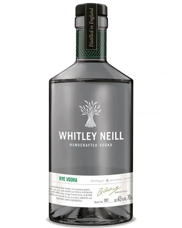 Whitley Neill Rye Vodka, 70 cl
