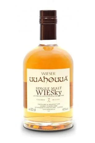 WIESER UUAHOUUA WHISKEY SINGLE MALT AUSTRIA SHERRY WOOD 7YR 750ML