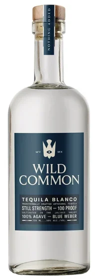 Wild Common Tequila Blanco Still Strength 100 Proof