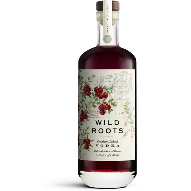 Wild Roots Cranberry Infused Vodka