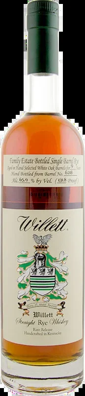 Willett Family Estate 9 Year Old Single Barrel #6218 Kentucky Straight Rye Whiskey