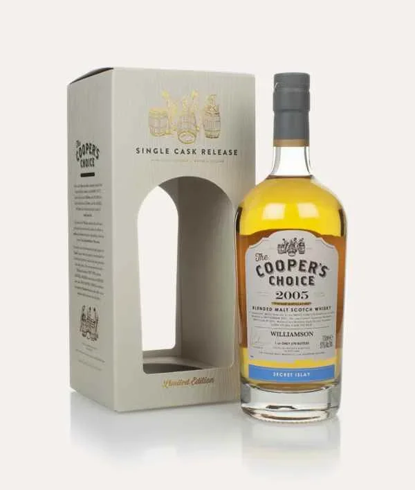 Williamson 14 Year Old 2005 (cask 9018) – The Cooper’s Choice (The Vintage Malt Whisky Co.) Single Malt Scotch Whisky | 700ML