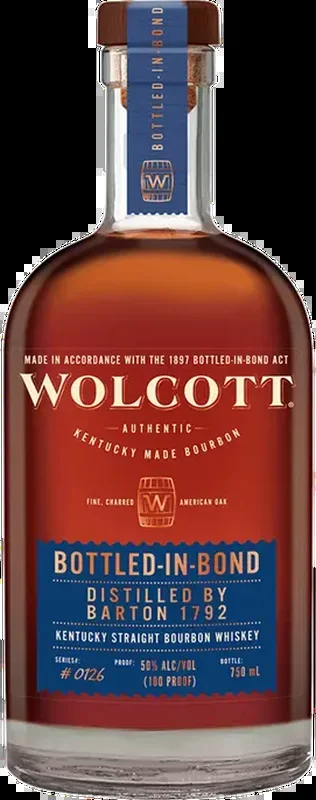 Wolcott Bottled-in-Bond Kentucky Straight Bourbon Whiskey