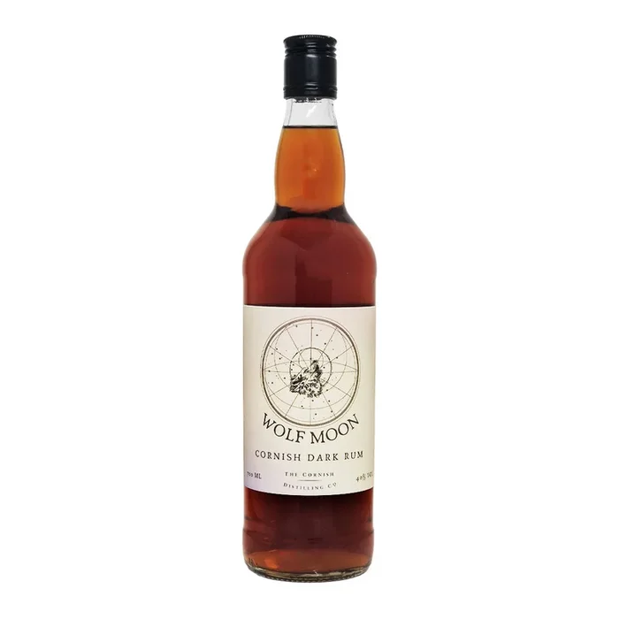 Wolf Moon Cornish Dark Rum 70cl