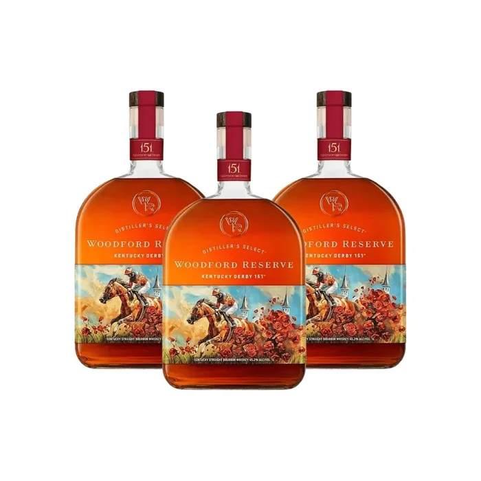 Woodford Reserve 2025 Kentucky Derby 151 3 Pack