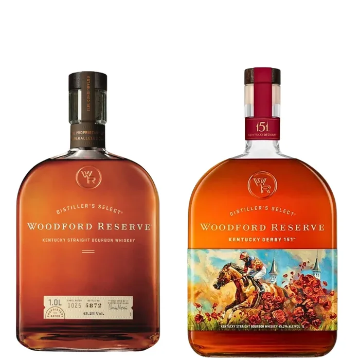 Woodford Reserve Bourbon 1LI + Woodford Derby Bourbon 1LI