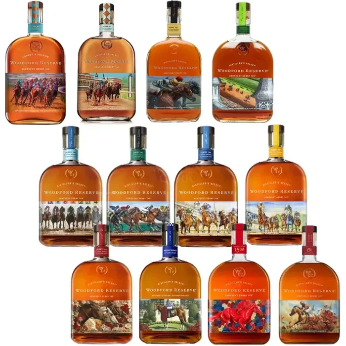 Woodford Reserve Kentucky Derby Limited Collectors Set #140-151