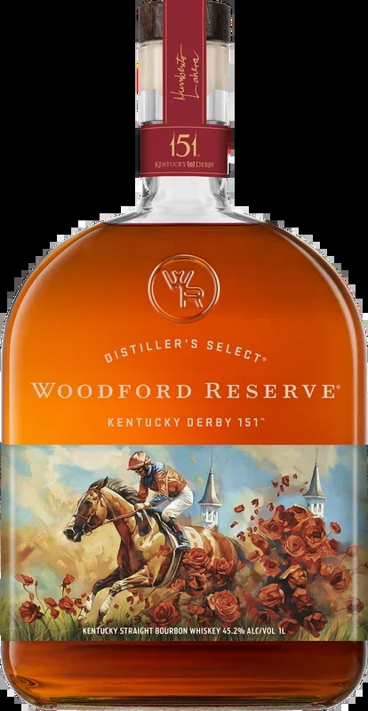 Woodford Reserve Kentucky Derby® 151 Limited Edition Bourbon Whiskey (1L)