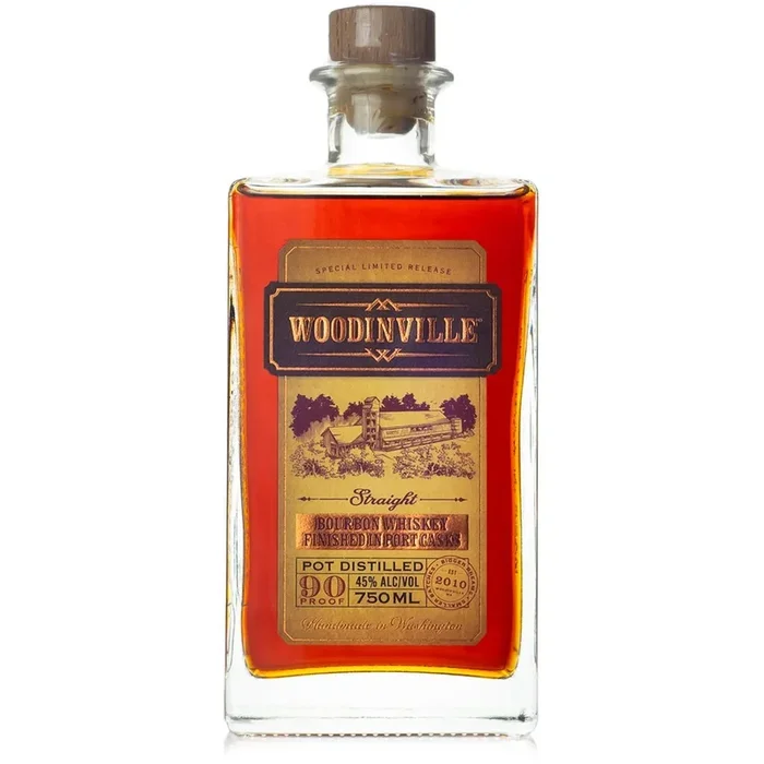Woodinville Straight Bourbon Whiskey- Port Cask Finished 750ml