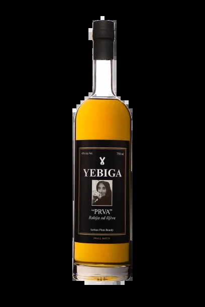 YEBIGA BELA RAKIJA OD SLJIVA PLUM BRANDY SERBIA 750ML