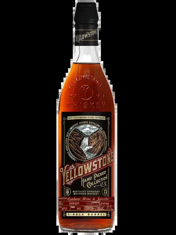 Yellowstone | Single Barrel Select Bourbon 115 Proof Whiskey | Limited Edition