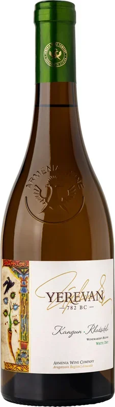 Yerevan Kangun Rkatsiteli White Dry Wine 750ml