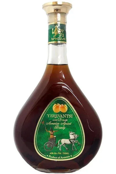 YEREVANTSI BRANDY APRICOT FLAVOR ARMENIA 15YR 750ML