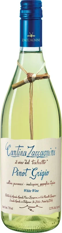 Zaccagnini Pinot Grigio 24 750ML