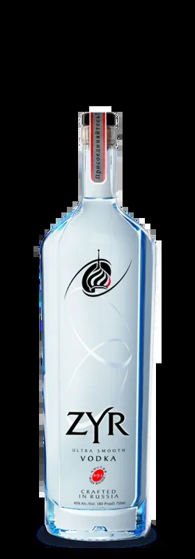 ZYR VODKA RUSSIA 750ML